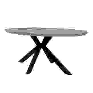 Wood Effect SmarTop Oval Dining Table in 2 Sizes